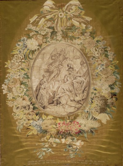 Length of fabric for a screen, by Philippe de Lasalle, for the Pernon Factory, Lyons, 1770-1 by Unknown